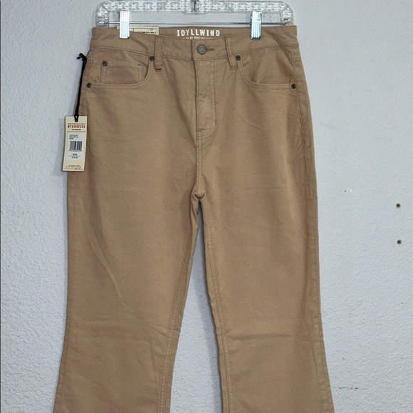 Idyllwind Sand Corduroy High Rise Flare Pants Womens 8 Western Rodeo Country NWT - Picture 2 of 12